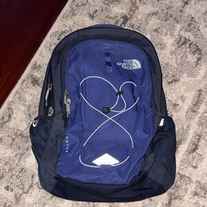 The North Face Navy and Black Backpack